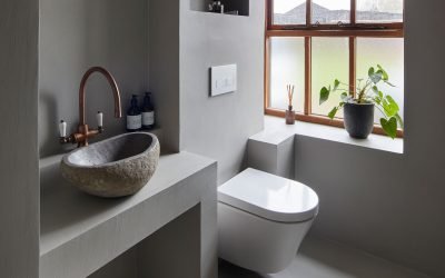 Creating a Microcement Bathroom in a 17th Century Converted Barn